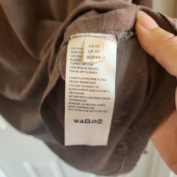 We The Free Betty Long Sleeve Pocket Tee Size XS - Picture 5 of 6